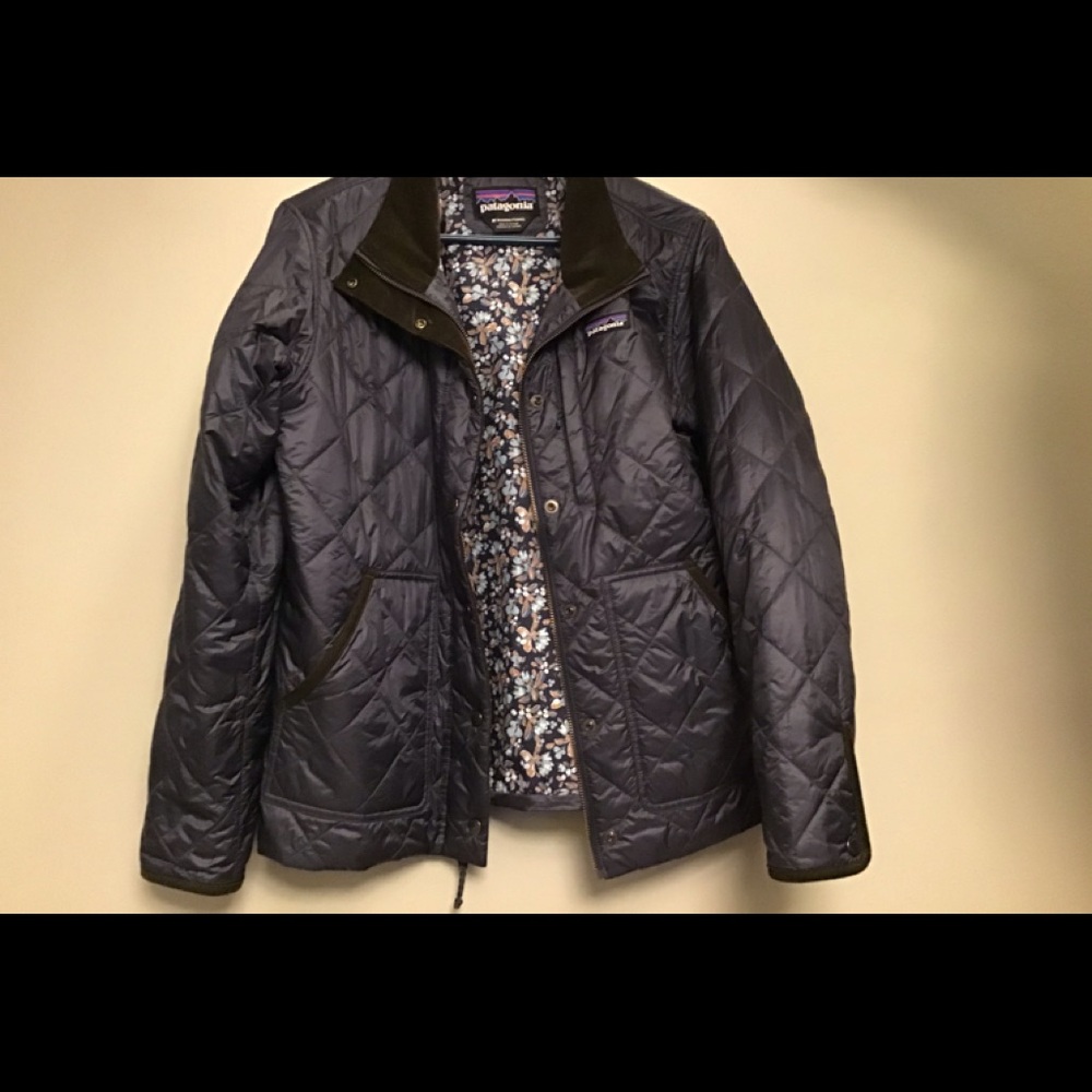 Women’s Patagonia Back Pasture Jacket. Blue, M.